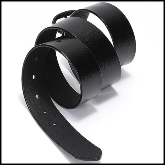 Leather Belt with Pin Buckle for Jeans Pants Dresses main image 7